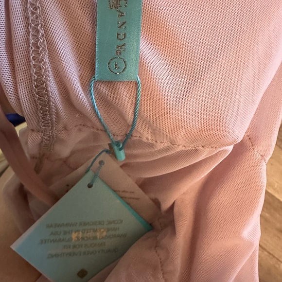 Peach Candy Bathing Suit Top - Picture 2 of 2